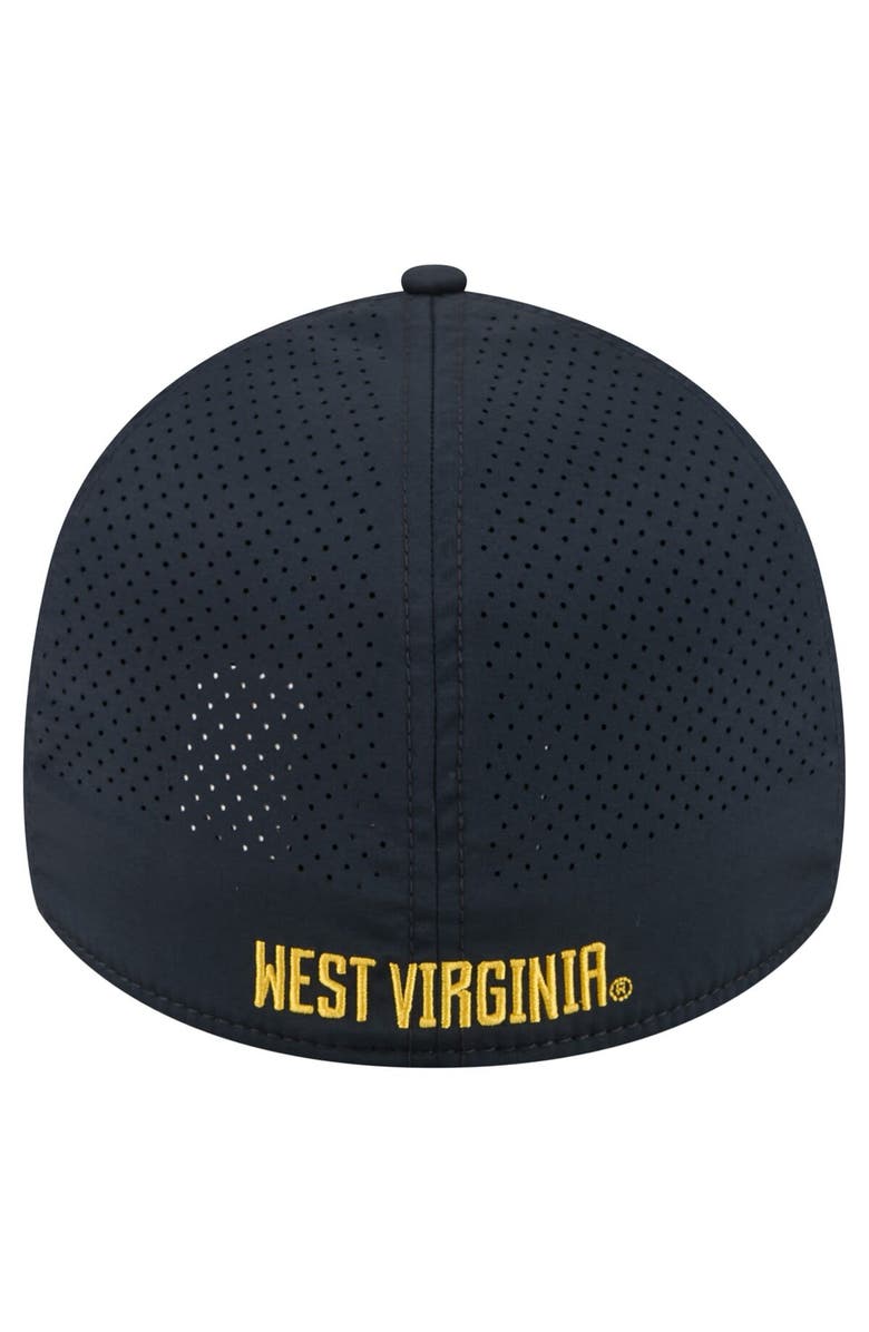 New Era Men's New Era  Navy West Virginia Mountaineers Rope 39THIRTY Flex Hat, Alternate, color, Navy