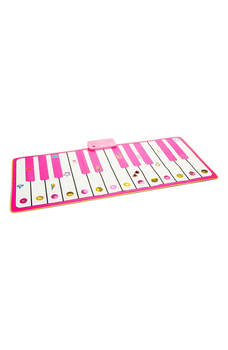 FAO Schwarz Toy Piano Dance Mat, Alternate, color, Light/ Pastel Pink