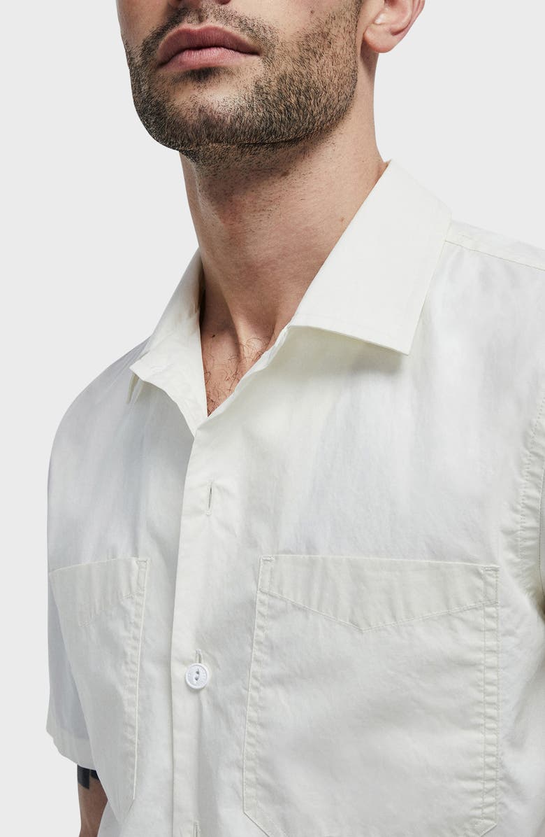 rag & bone Stanton Short Sleeve Camp Shirt, Alternate, color,