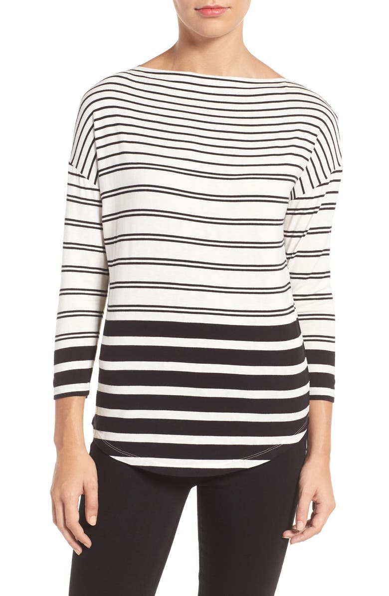 Halogen<sup>®</sup> Bateau Neck Top, Alternate, color,