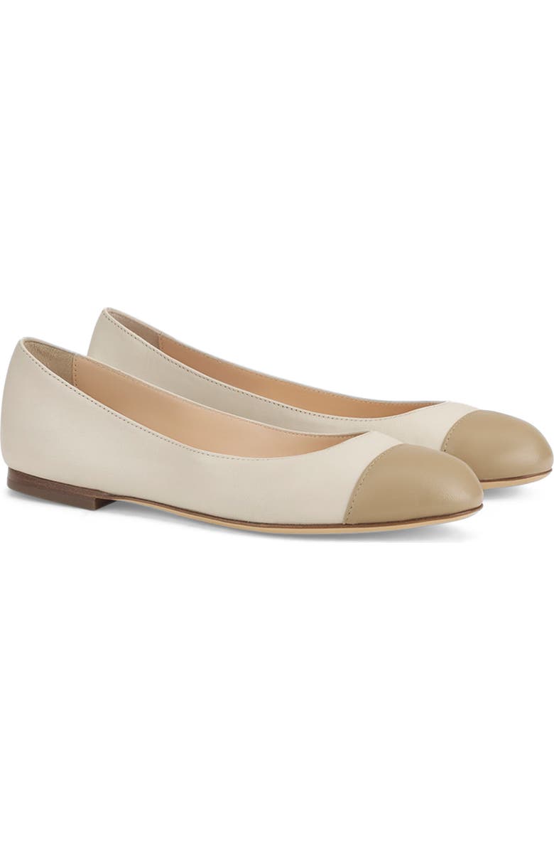 AGL Milly Bicolor Ballet Flat, Alternate, color, Milky