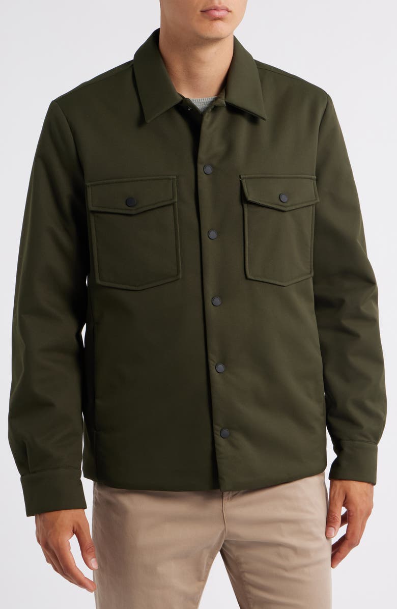 Save The Duck Kurtis Water Repellent Jacket, Alternate, color, Land Green