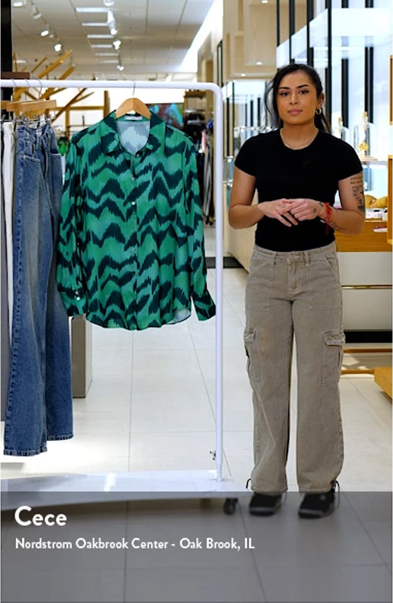 Satin Button-Up Shirt, sales video thumbnail