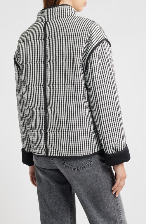 Thread & Supply Quilted Jacket In Black