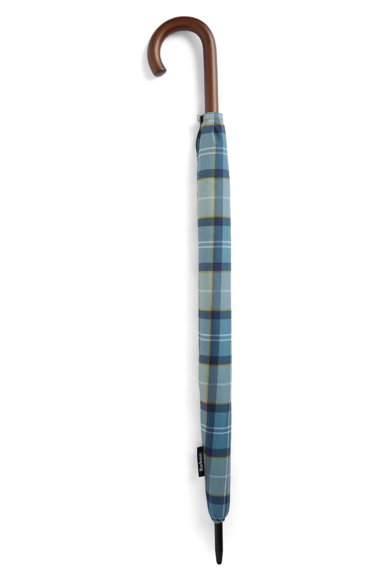 Barbour Tartan Umbrella, Alternate, color, Highland Lake Tartan