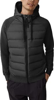 Canada Goose HyBridge Huron 675 Fill Power Hooded Down Sweatshirt Jacket