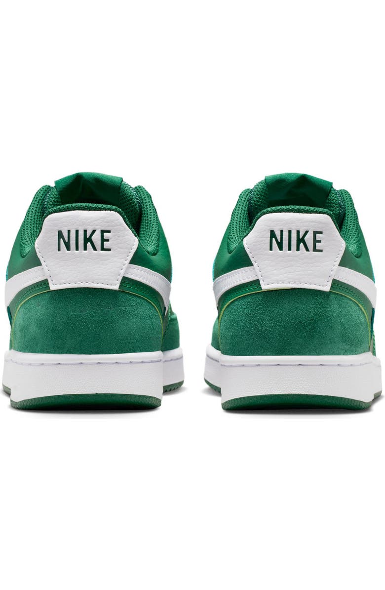 Nike Court Vision Low Sneaker, Alternate, color, Gorge Green/ White