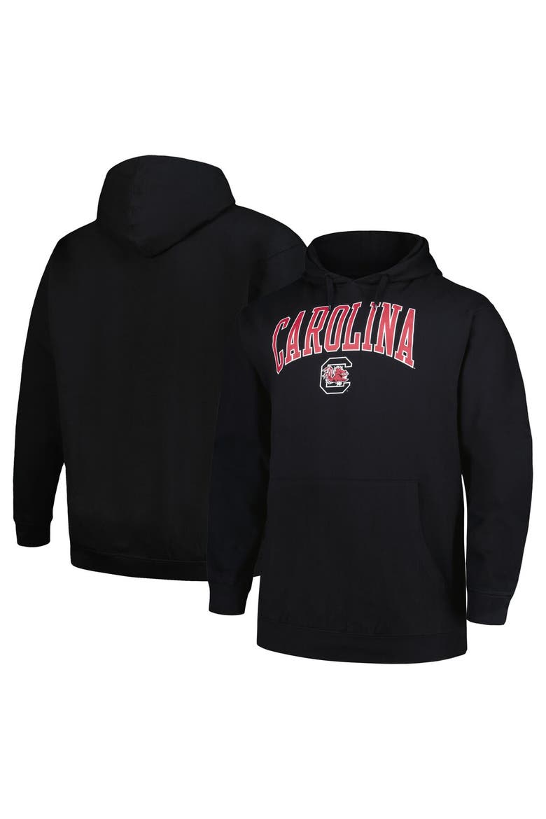 Men's Champion  Black South Carolina Gamecocks Arch Over Logo Pullover Hoodie, Alternate, color, Black
