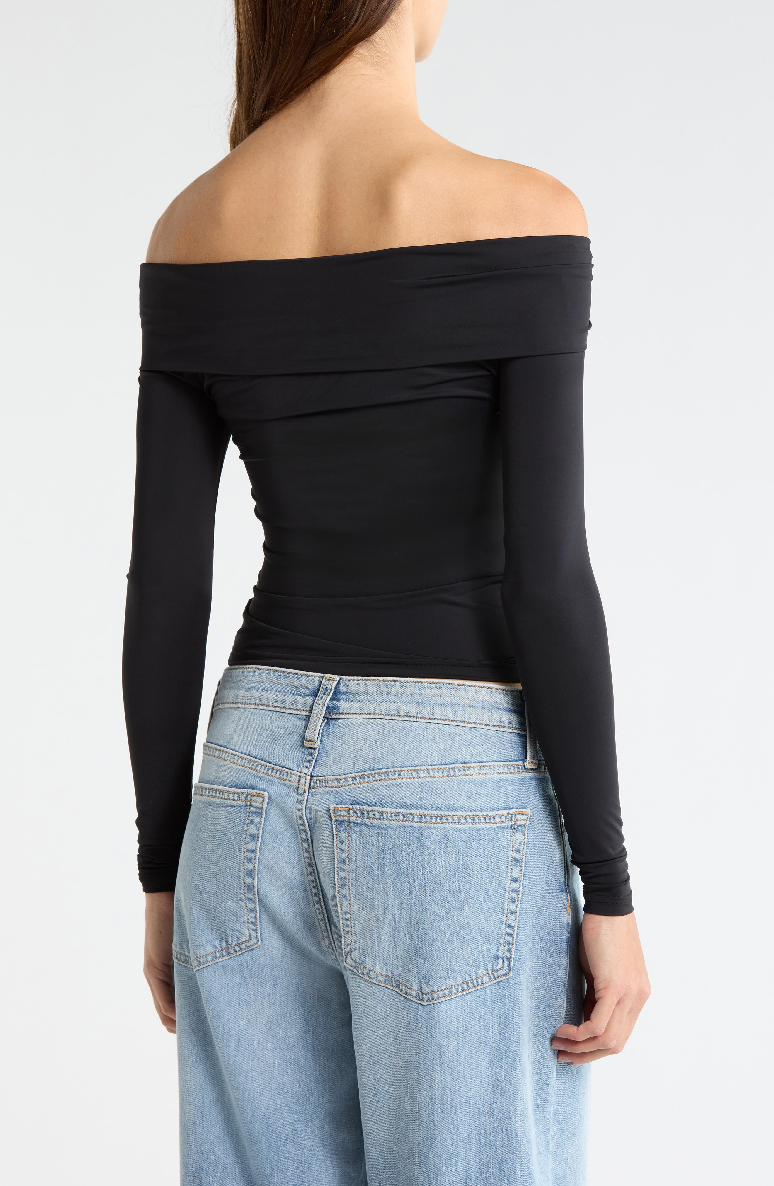 Lannie Hardware Off the Shoulder Top - image 2