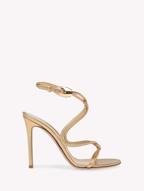 Women's Gianvito Rossi Metallic Heels | Nordstrom