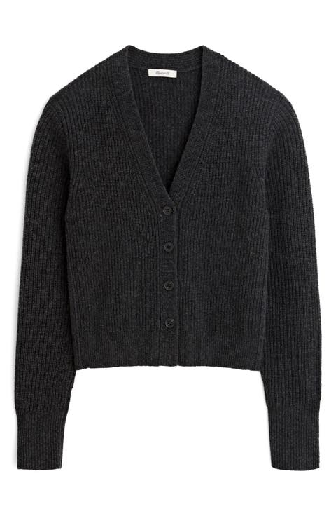 SoftWool Shrunken V-Neck Cardigan
