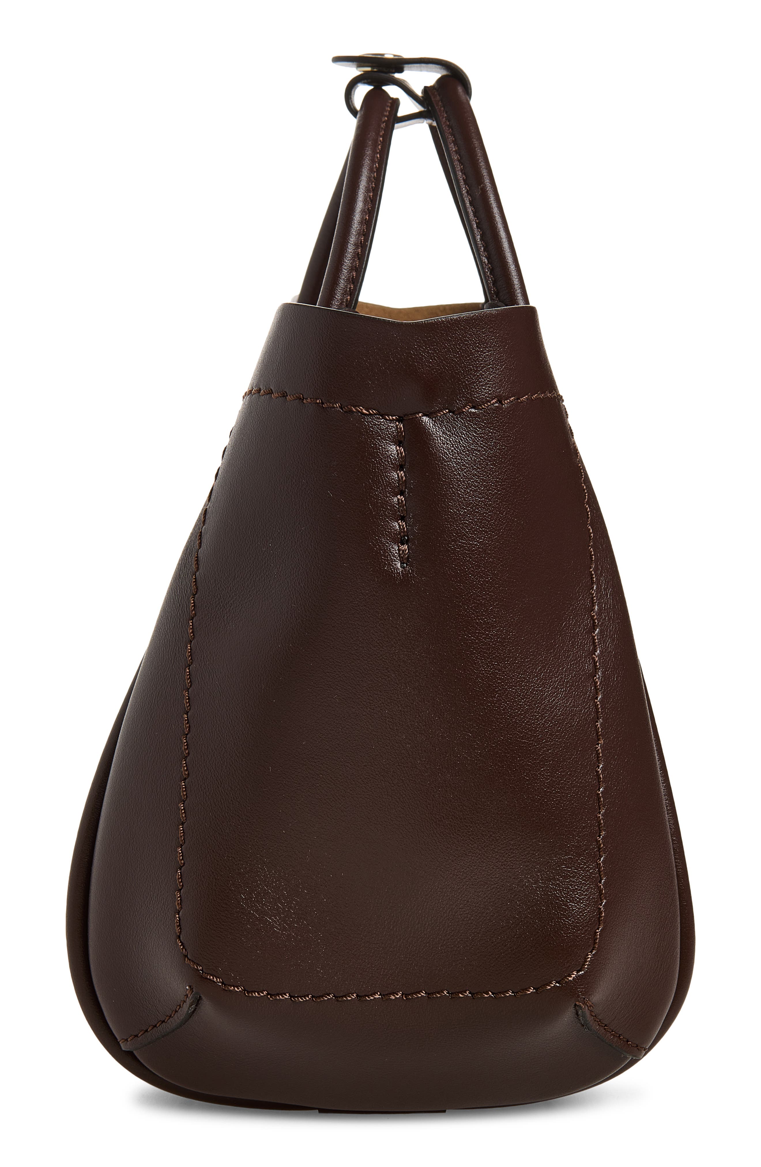 Marin Extra Small Leather Crossbody Bag, Alternate, color, BROWN