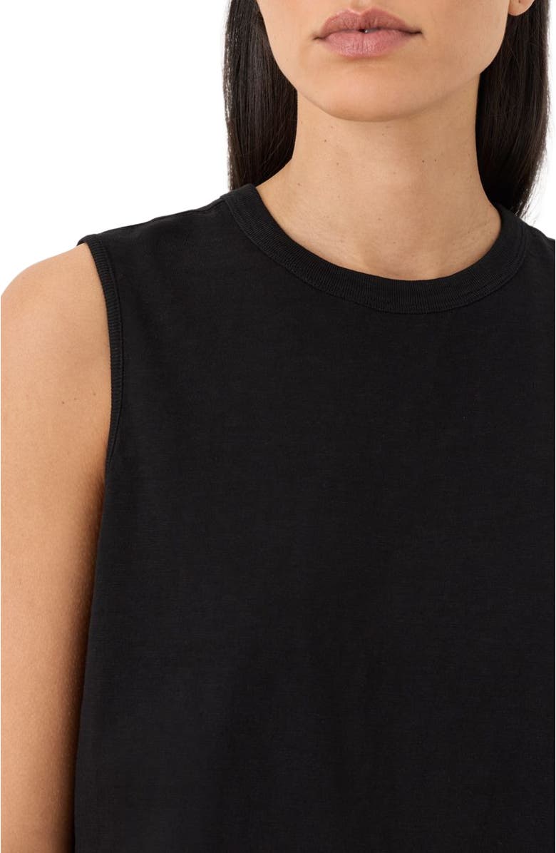 Pact Organic Cotton Soft-Slub Essential Tank, Alternate, color, Black
