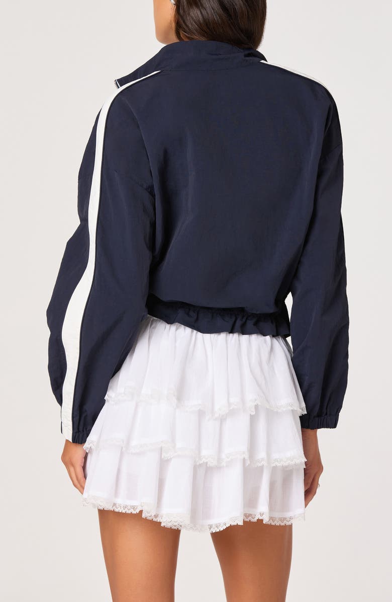 ASTR the Label Teo Track Jacket, Alternate, color, Navy