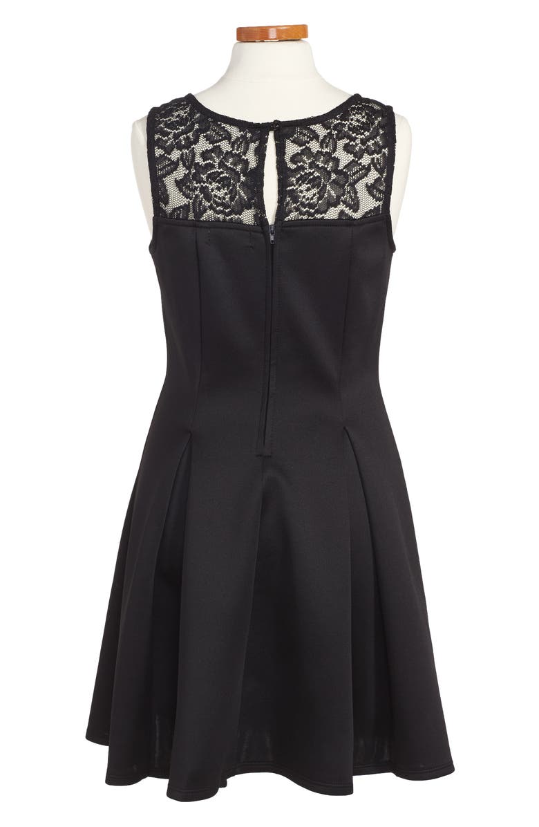 LNL Love, Nickie Lew Pleated Dress, Alternate, color,