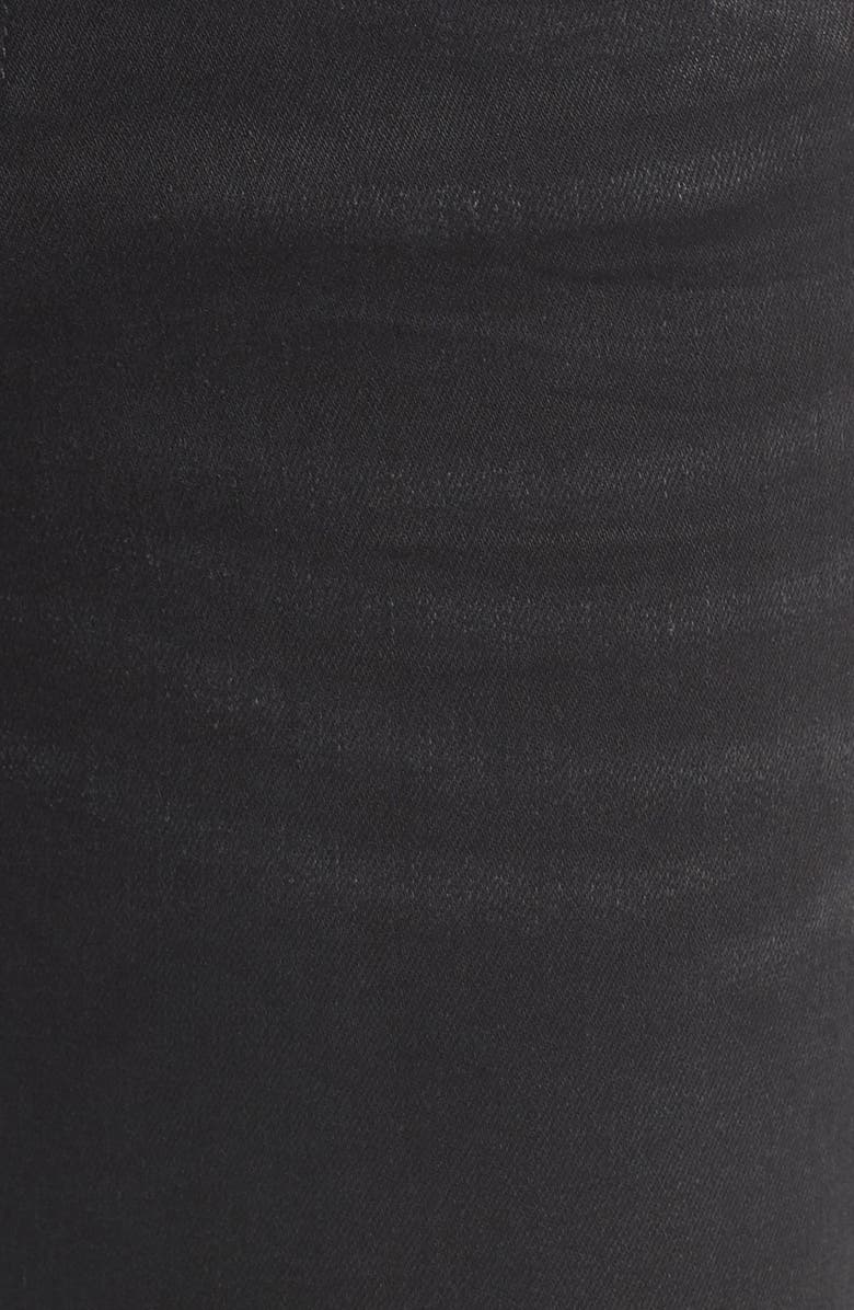 Mavi Jeans Tess Fringe Skinny Crop Jeans, Alternate, color, 