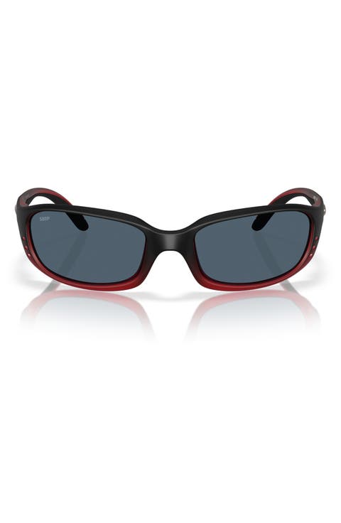59mm Wraparound Sunglasses