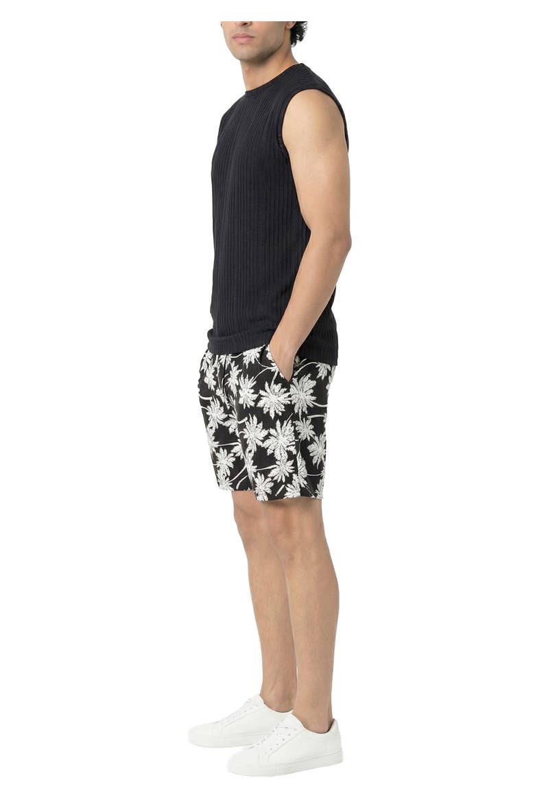 Callen Shorts, Alternate, color, Black White