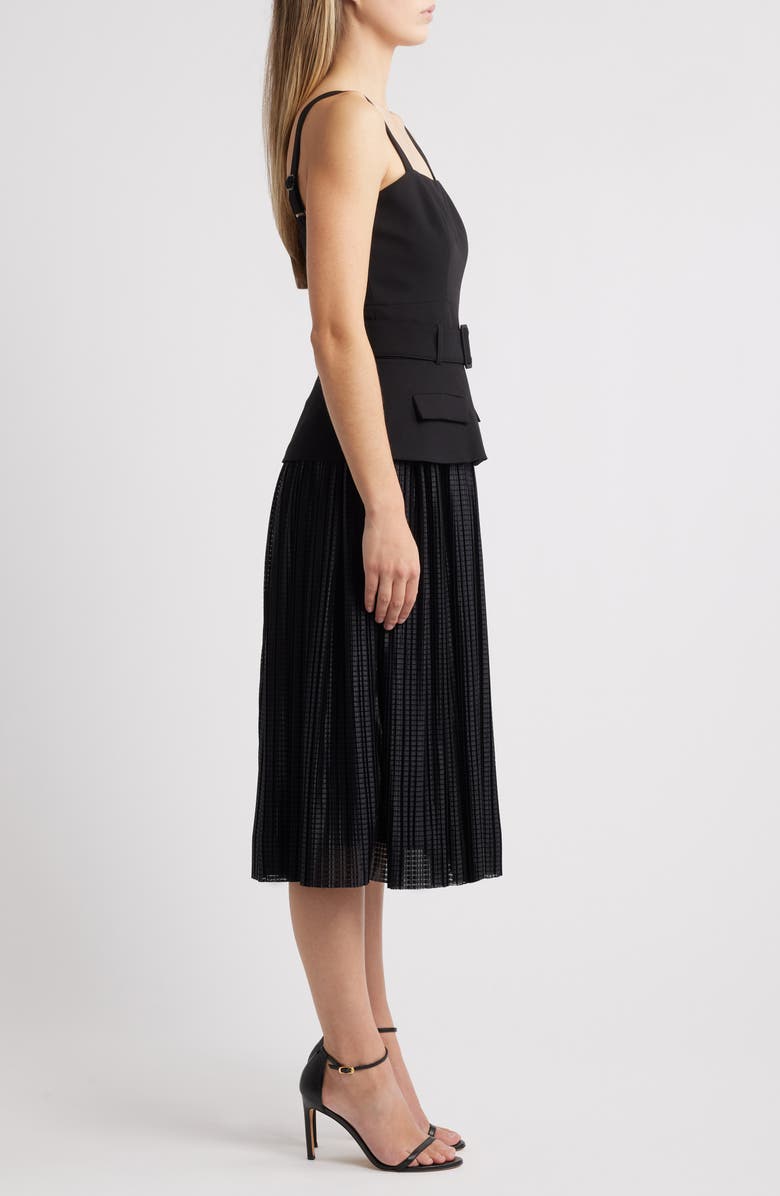 Black Halo Noemia Cocktail Dress, Alternate, color, Raven Streaks