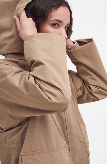 Francis Waterproof Insulated Long Coat with Removable Hood