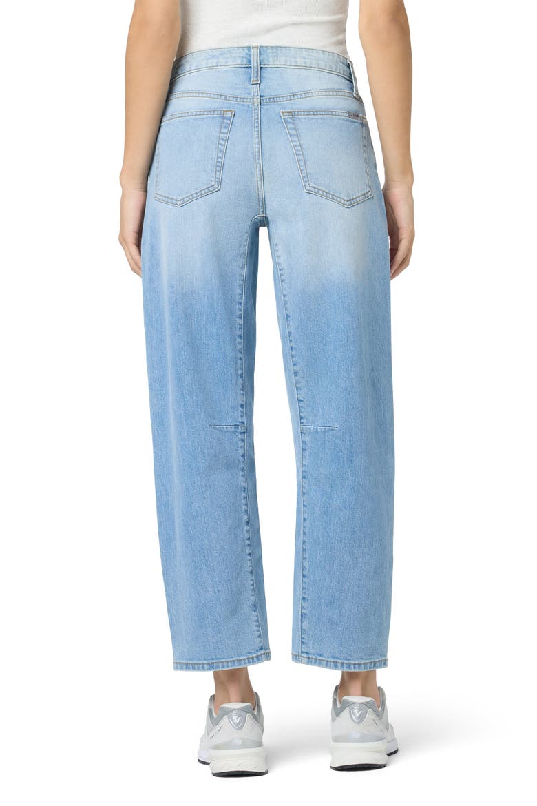 High Waist Ankle Relaxed Barrel Jeans, Alternate, color, LUSITANO