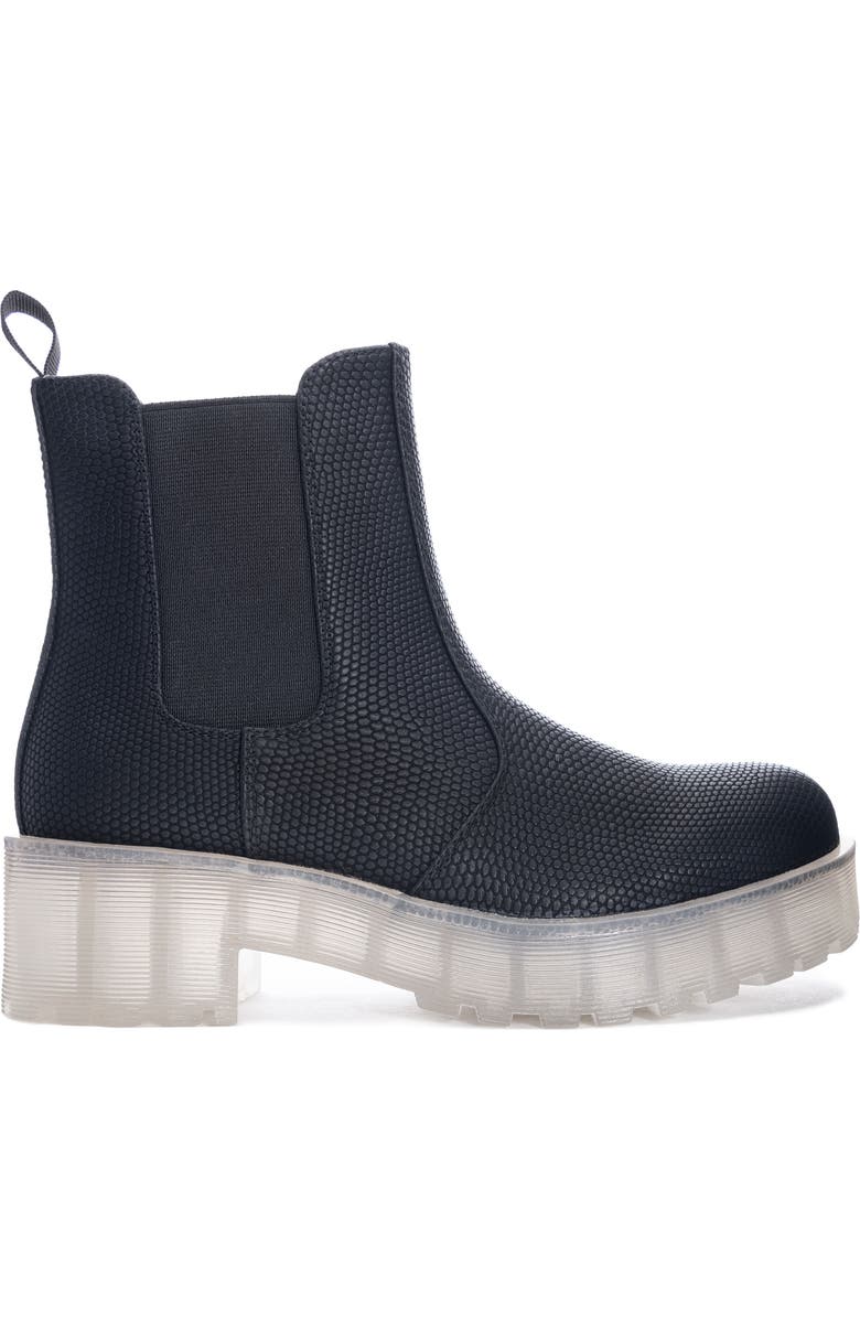 Dirty Laundry Margo Snake Embossed Chelsea Boot, Alternate, color,
