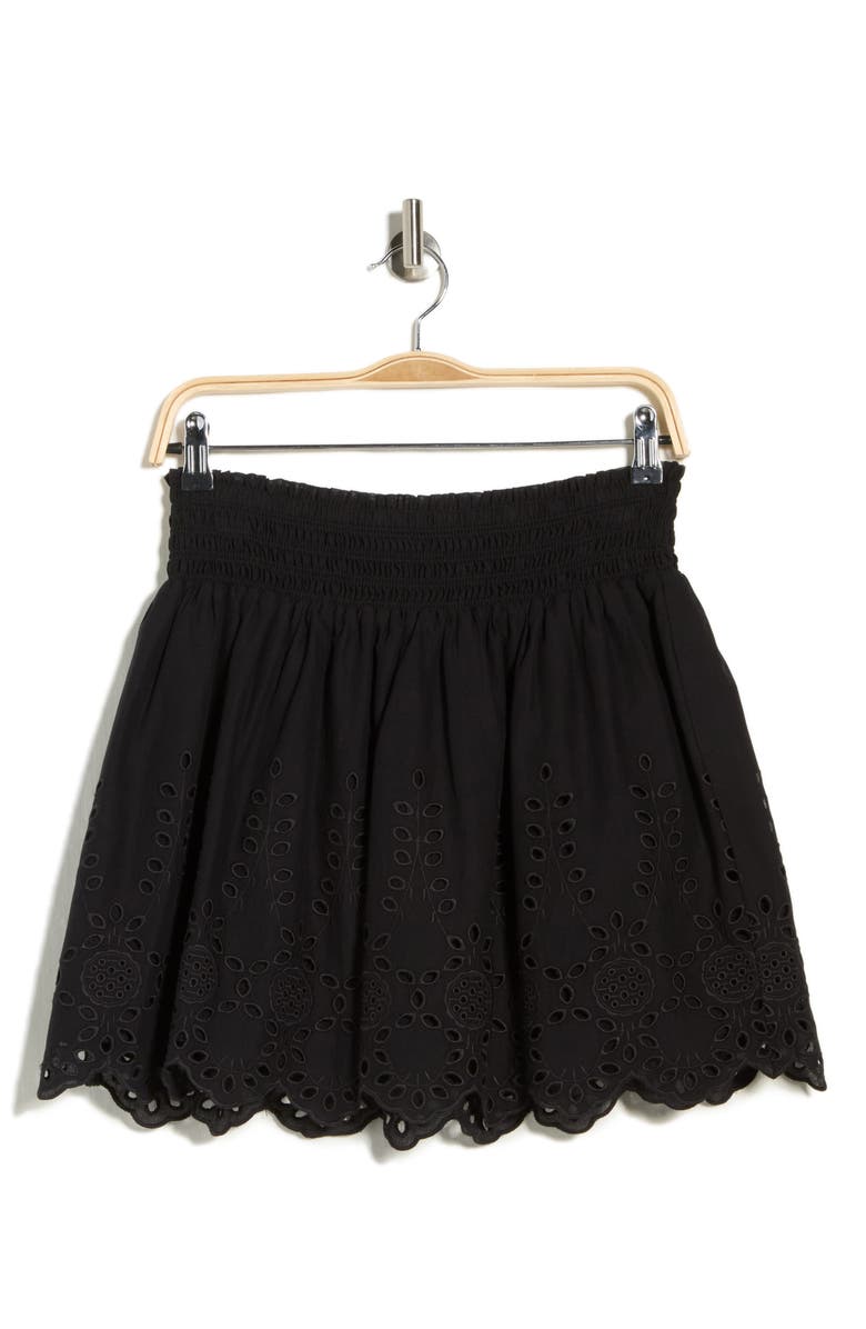 Melrose and Market Eyelet Miniskirt, Alternate, color, 