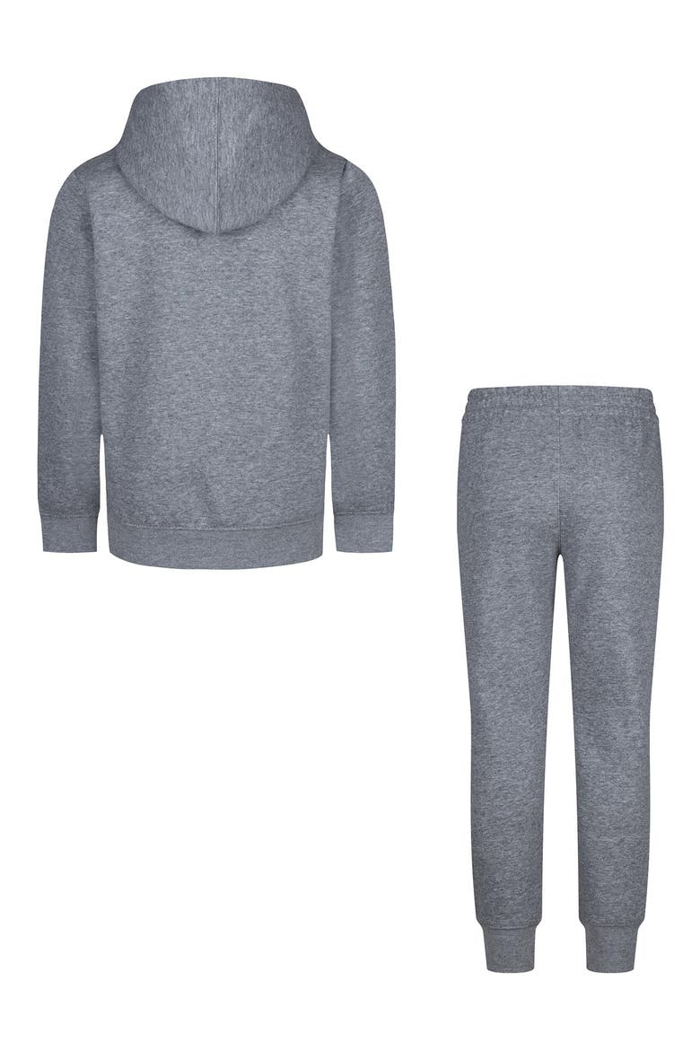 Kids' Graphic Fleece Hoodie & Joggers Set, Alternate, color, GEHCARBON