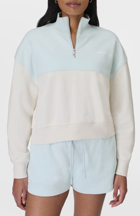 Revive Colorblock Half Zip Sweatshirt