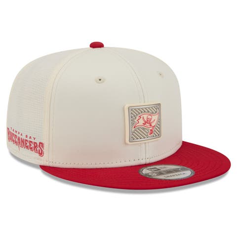 Men's New Era  Cream/Red Tampa Bay Buccaneers 2026 NFL Training Camp 9FIFTY Snapback Hat