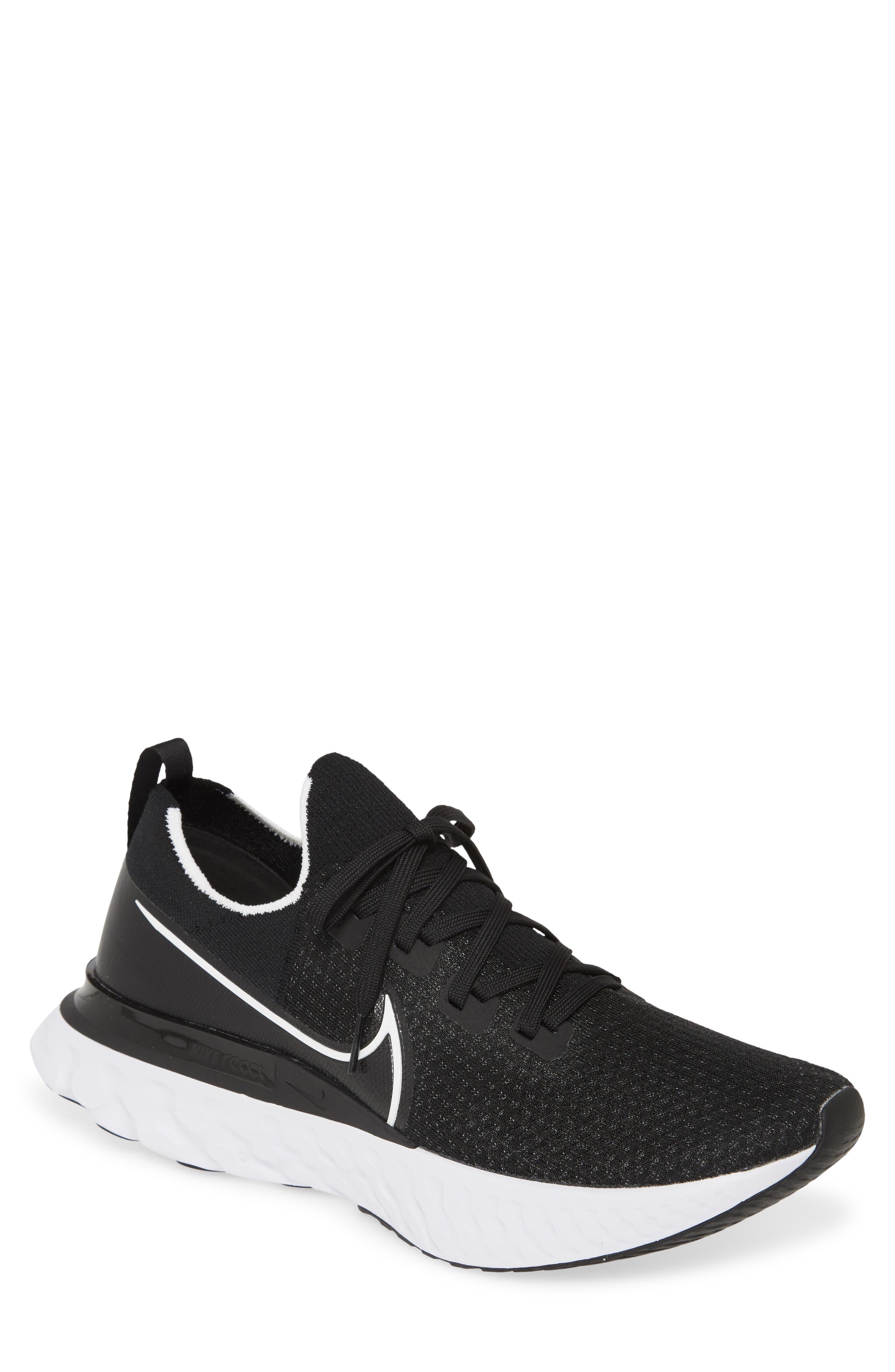 Nike React Infinity Run Flyknit Running Shoe, Main, color, 