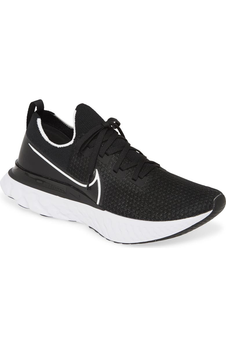 Nike React Infinity Run Flyknit Running Shoe, Main, color,