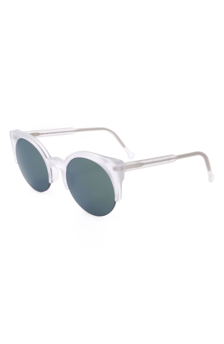 SUPER by RETROSUPERFUTURE<sup>®</sup> 48mm Cat Eye Sunglasses, Alternate, color, Clear