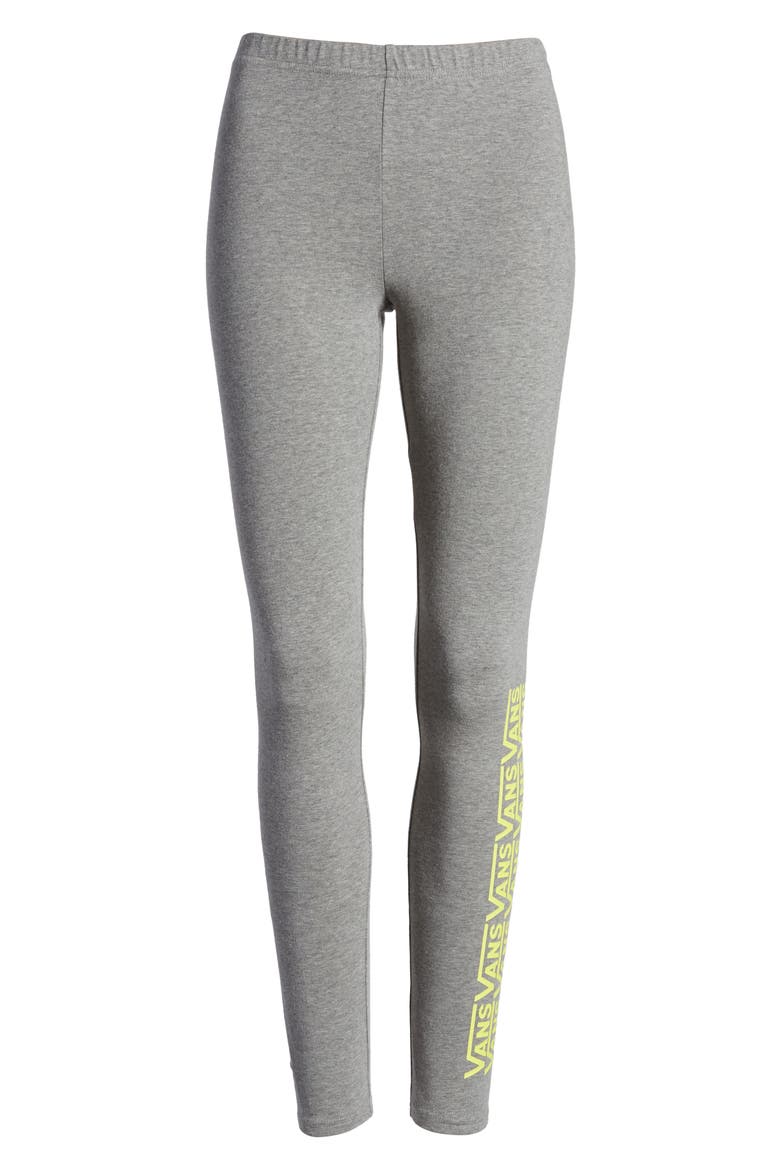 Chalkboard Fair Well Leggings, Alternate, color, GREY HEATHER