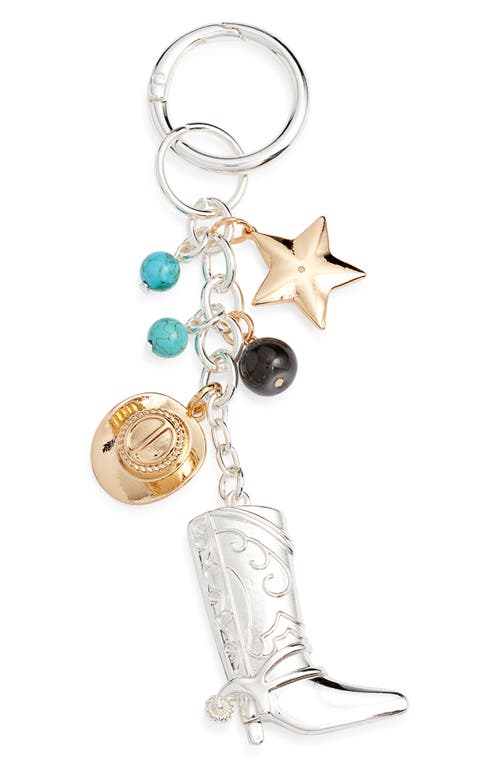 Chelsea28 Western Bag Charm In Silver