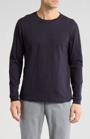 Coastaoro Long Sleeve Slubby Crewneck T-Shirt