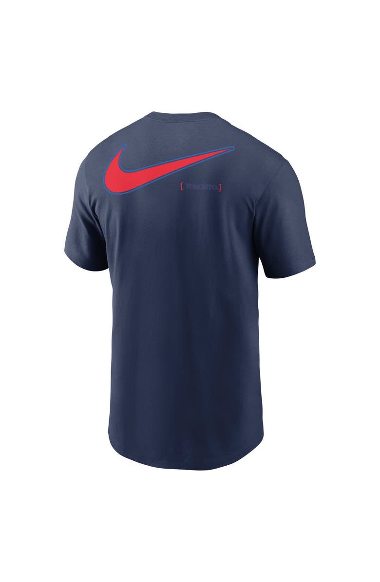 Nike Men's Nike Navy Toronto Blue Jays 2-Hit Speed City Connect T-Shirt, Alternate, color, 