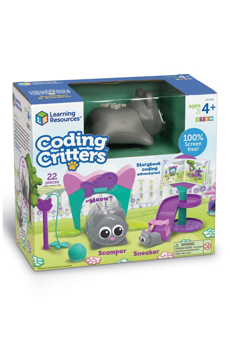 Coding Critters™ Scamper & Sneaker Set, Main, color, MULTI