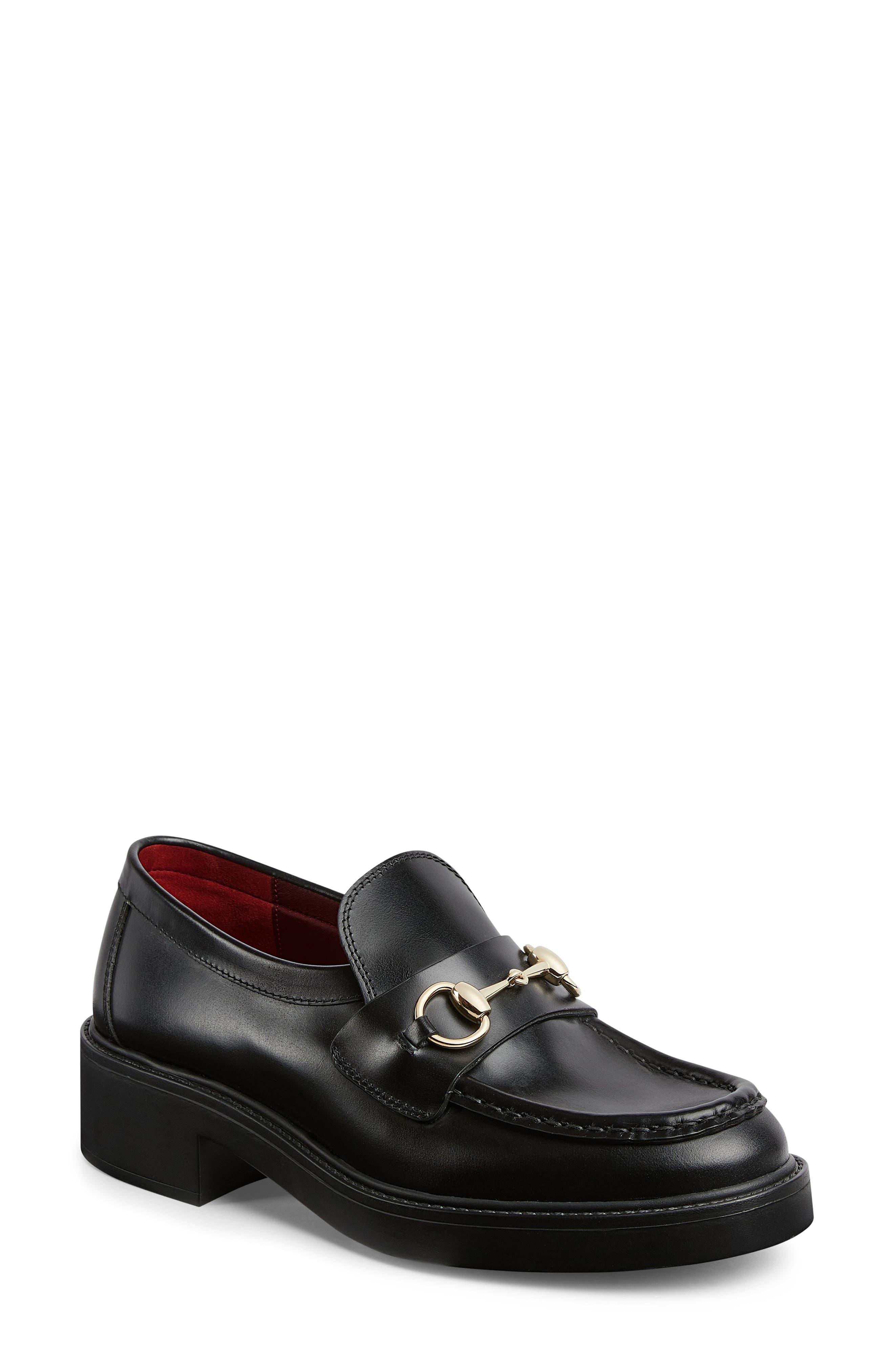 Gucci Mr. Horsebit Loafer, Main, color, Black
