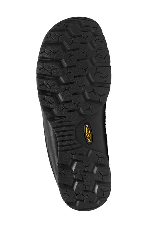 Keen Jasper Low Top Hiking Sneaker In Black