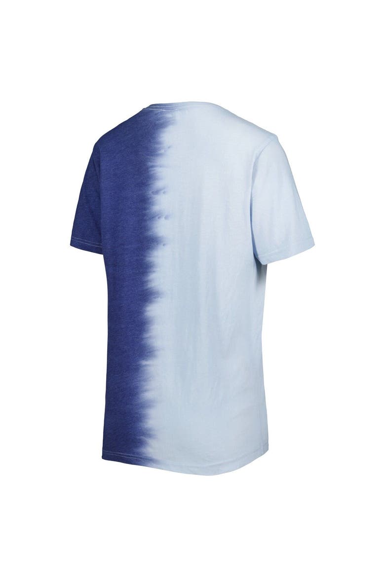 Women's Gameday Couture Navy Michigan Wolverines Find Your Groove Split-Dye T-Shirt, Alternate, color, Navy