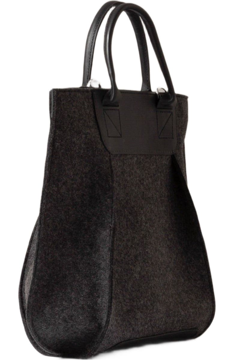 Graf Lantz Frankie Merino Wool Tote, Alternate, color, Charcoal Black