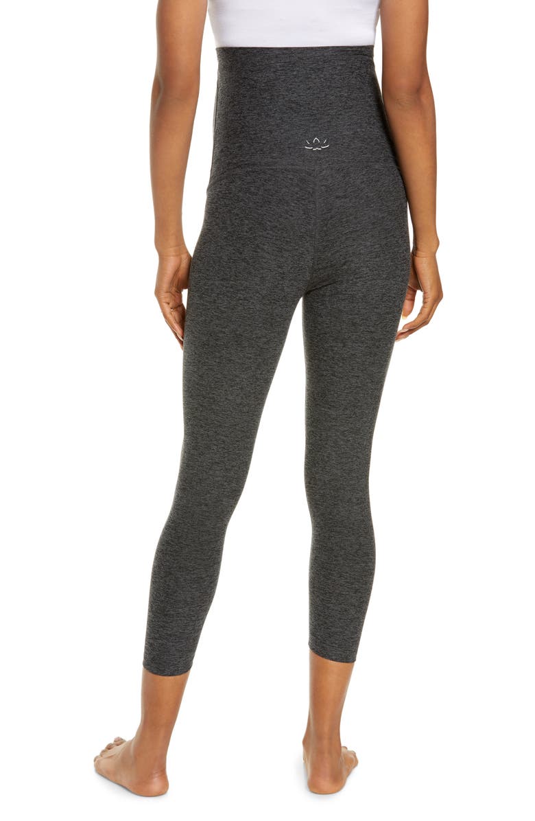 Beyond Yoga Love the Bump Maternity Capri Leggings, Alternate, color, 