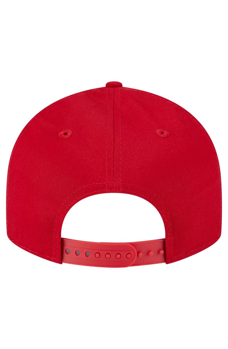 New Era Men's New Era Scarlet Ohio State Buckeyes Low Profile 9FIFTY Snapback Hat, Alternate, color, Scarlet