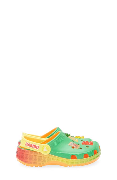 Crocs X Haribo Kids' Classic Clog In Green Multi