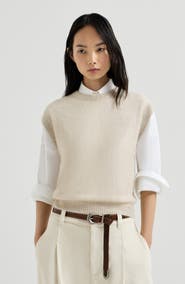 Brunello Cucinelli Sparkling mohair and wool T-shirt