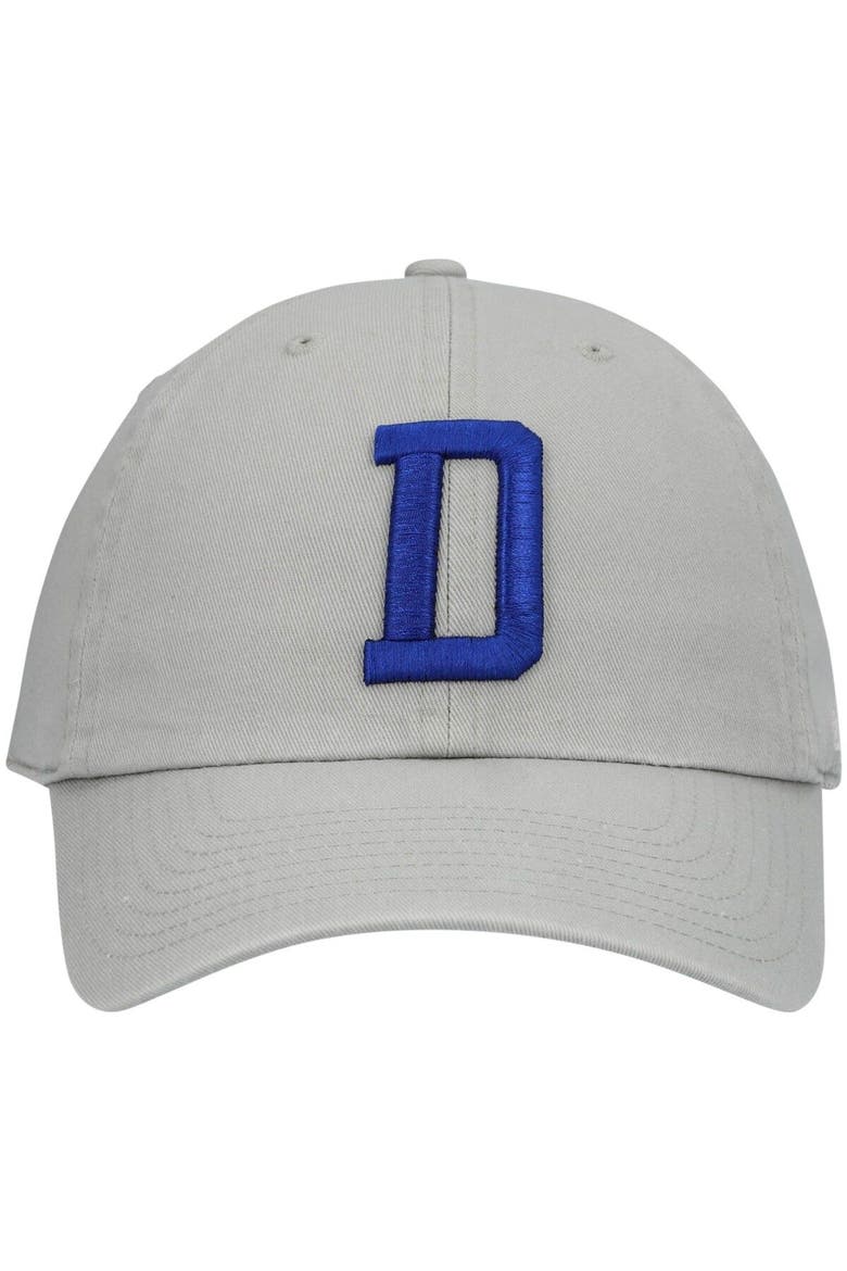 Men's '47 Gray Dallas Cowboys Clean Up Adjustable Hat, Alternate, color, Gray