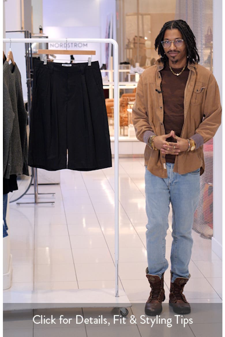 Goliath Pleated Oversize Shorts video