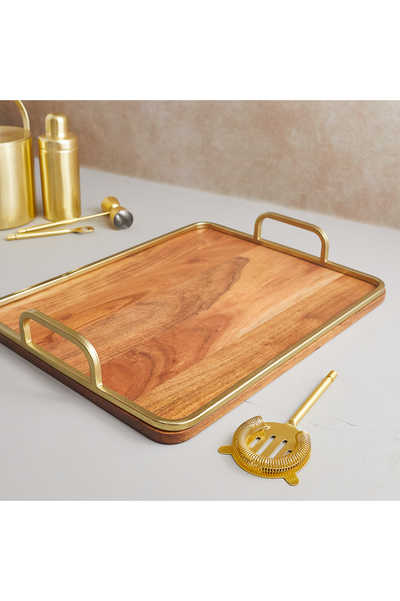 Mariposa Tray - Set of 2, Alternate, color, Natural
