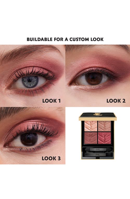 Saint Laurent Yves Couture Mini Clutch Luxury Eyeshadow Palette In Purple